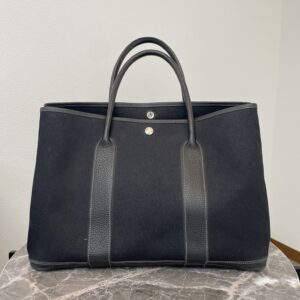 【高松市 買取】エルメス ガーデンパーティ トワルオフィシエ 全体色褪せ 使用感あり