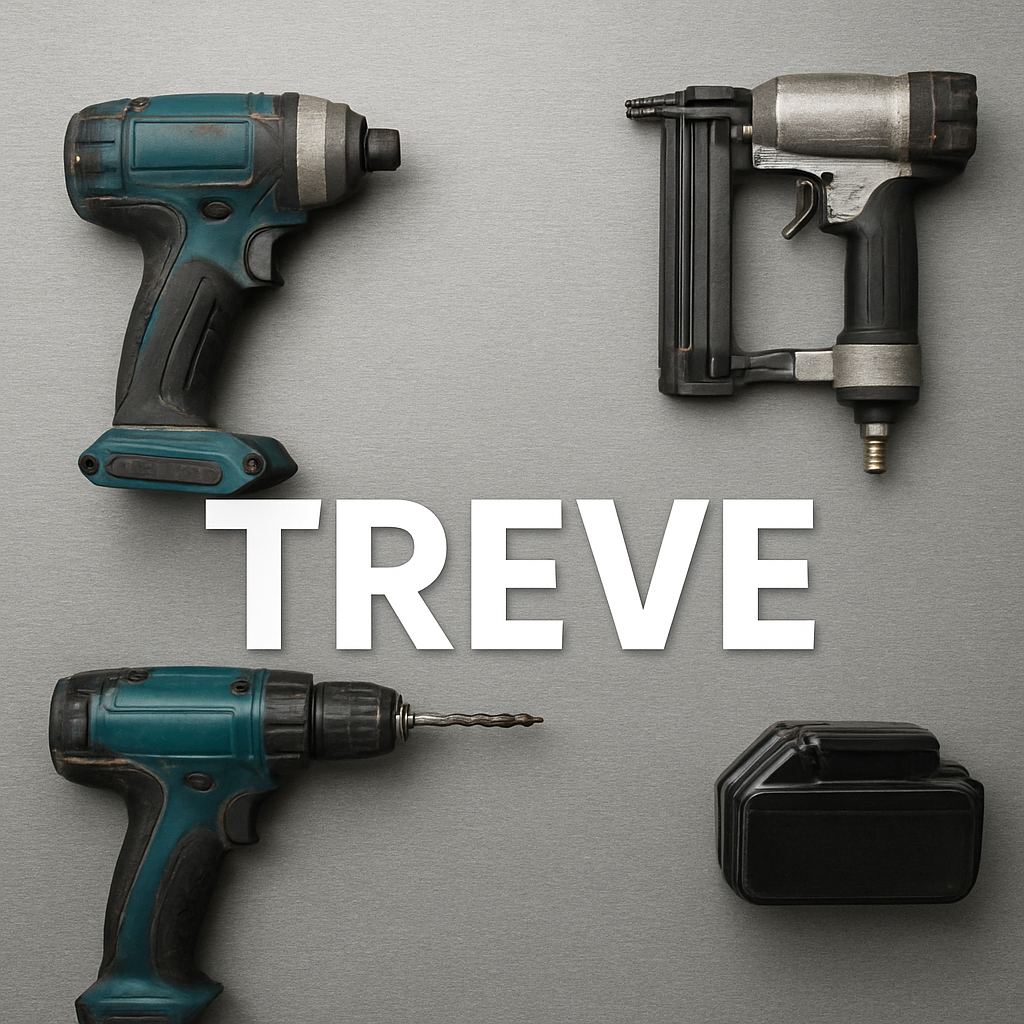 TREVE 高松レインボー通り店 電動工具買取。インパクトドライバー、釘打ち機、ドリルなどの電動工具・エア工具を高価買取。中古・不動品・バッテリー切れもOK。現金と工具のイメージ画像。