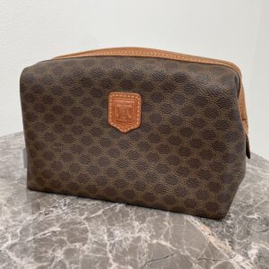 セリーヌ マカダム柄 ポーチ ブラウン ヴィンテージ 買取実績
