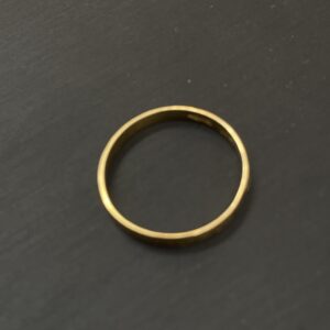 高松市でK18金リングを買取。トレリバ高松店での最新の金買取事例写真。