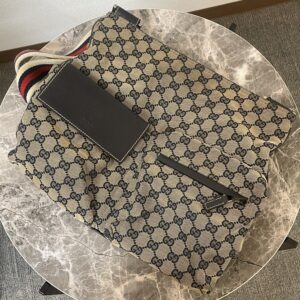 高松市のトレリバが高価買取したグッチのGGキャンバス・ショルダーバッグ。使用感があっても査定OK。