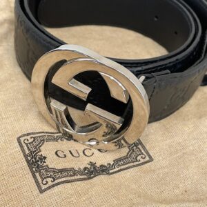 高松市 グッチ GUCCI インターロッキングG GG柄 ベルト 高価買取実績