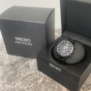 高松市で高価買取したセイコーアストロン SBXC037(GPSソーラー)の箱付き画像