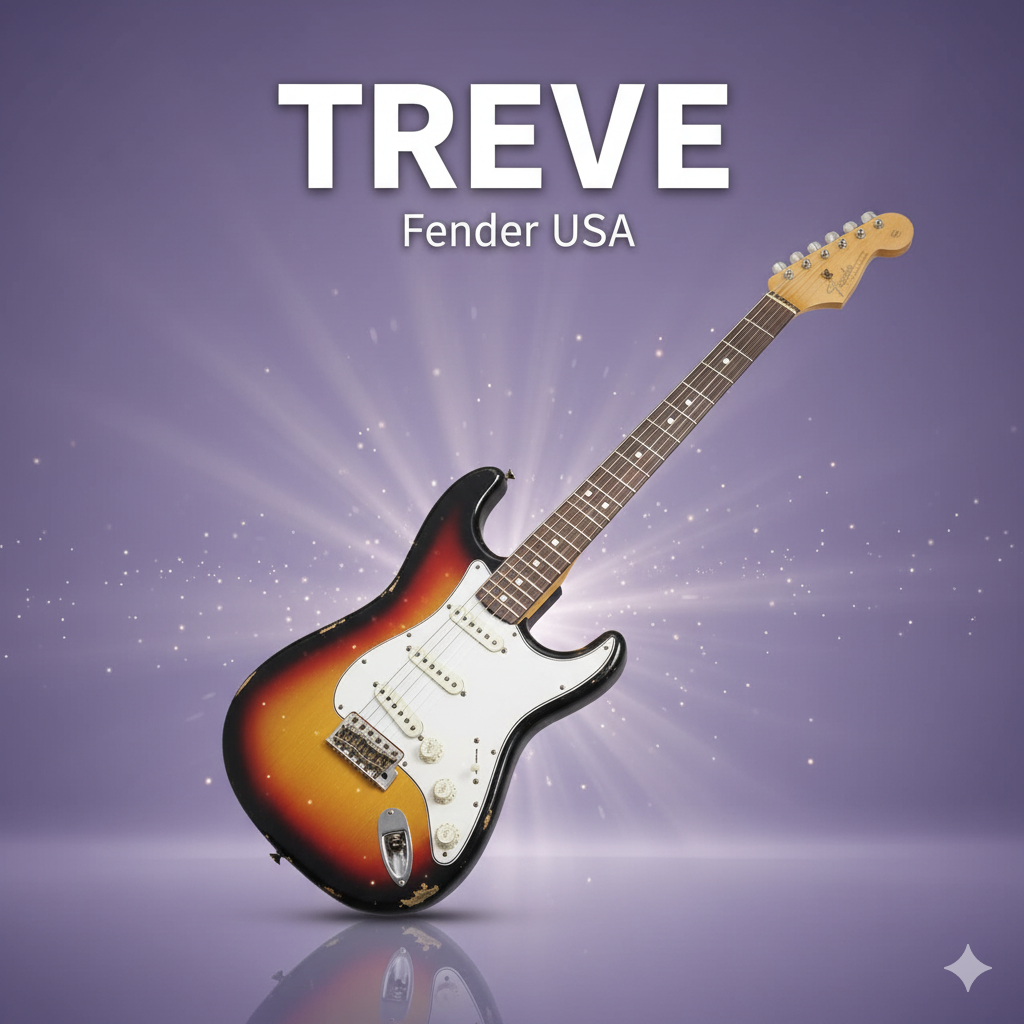 TREVE フェンダーUSA ストラトキャスター エレキギター 買取 高松