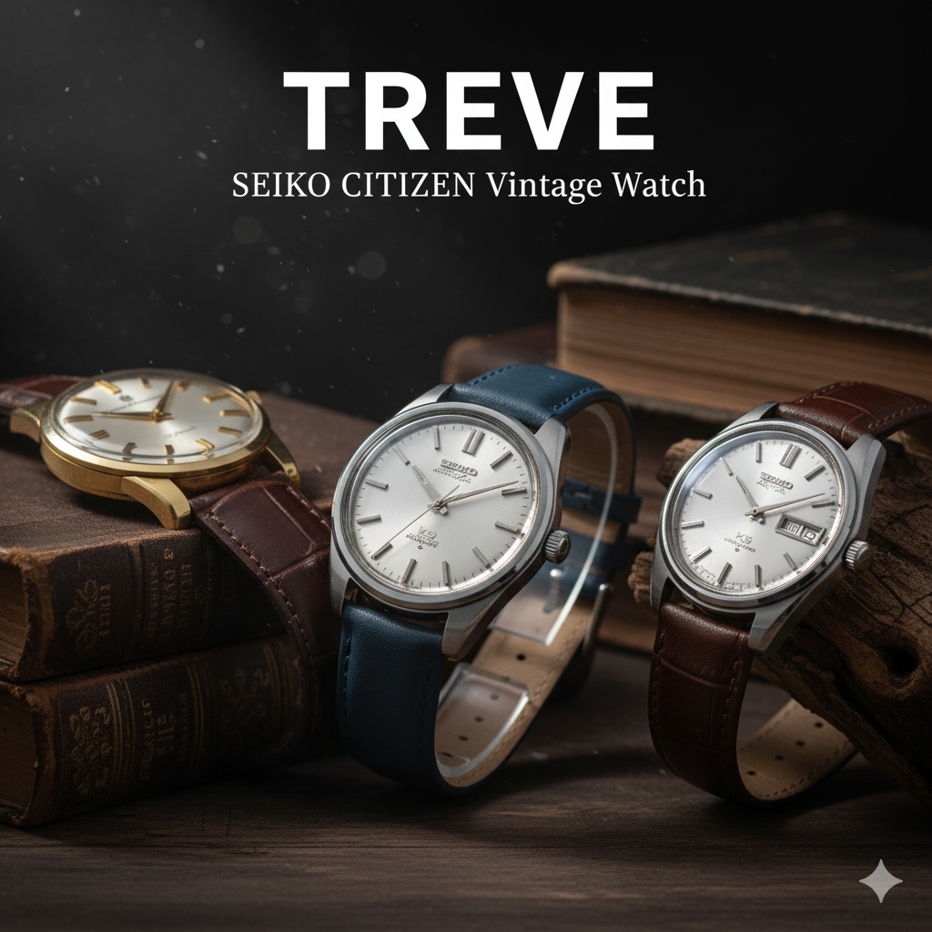 TREVE セイコー シチズン ヴィンテージウォッチ 買取 高松