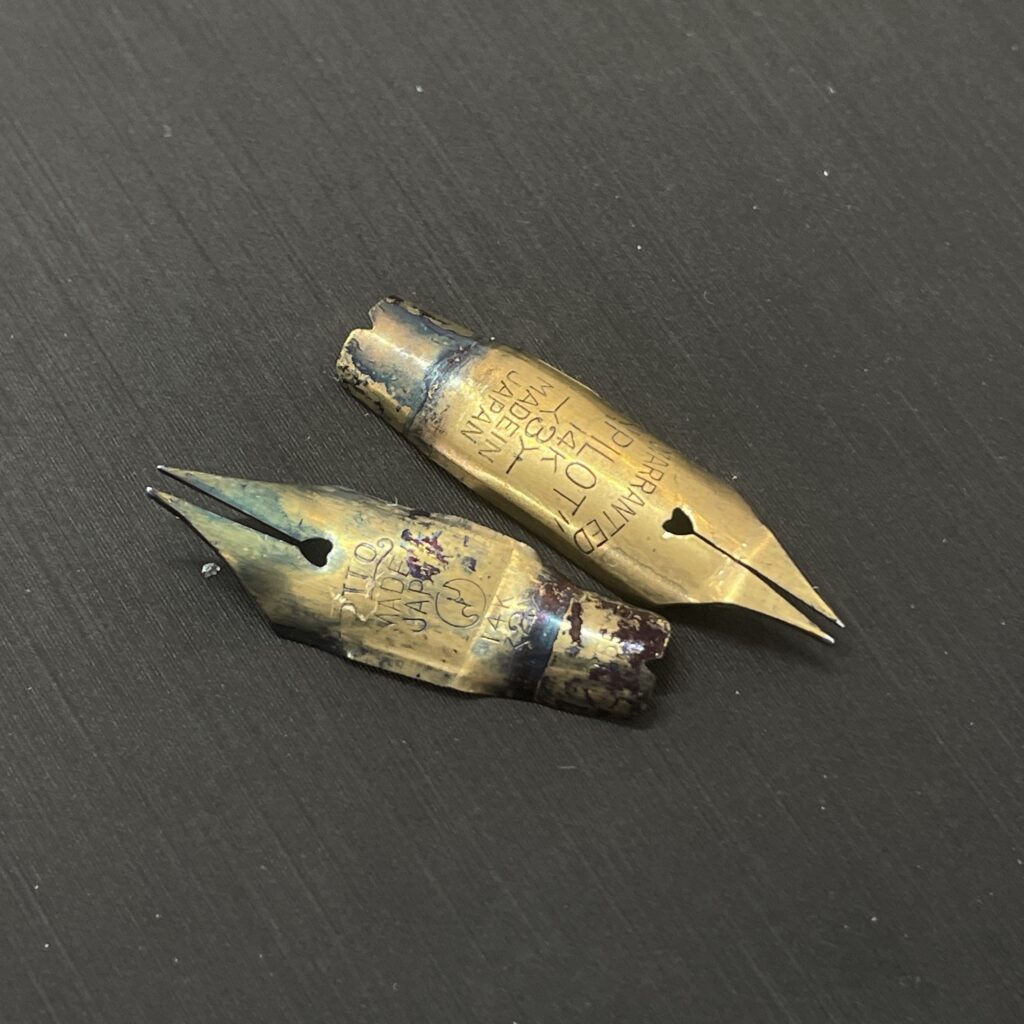 高松で万年筆のペン先（K14・K18）を高価買取！壊れた万年筆や部品のみの査定なら。