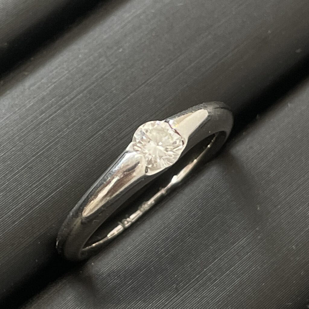 【高松市 貴金属買取】 PT900（プラチナ）のダイヤモンドリングを高価買取しました。プラチナ相場高騰中。