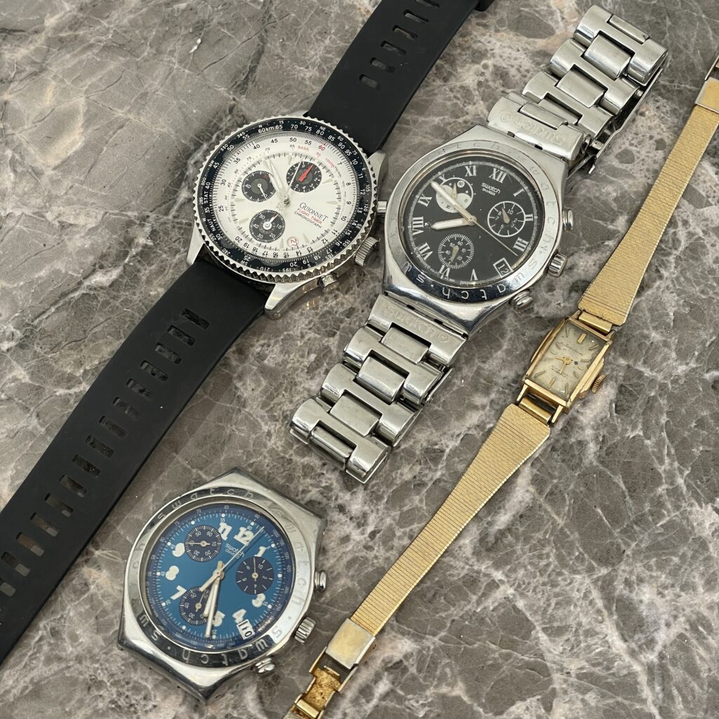 【高松市 時計買取】 スウォッチなどブランド時計をまとめて高価買取しました。電池切れ・ジャンク品も査定OK。