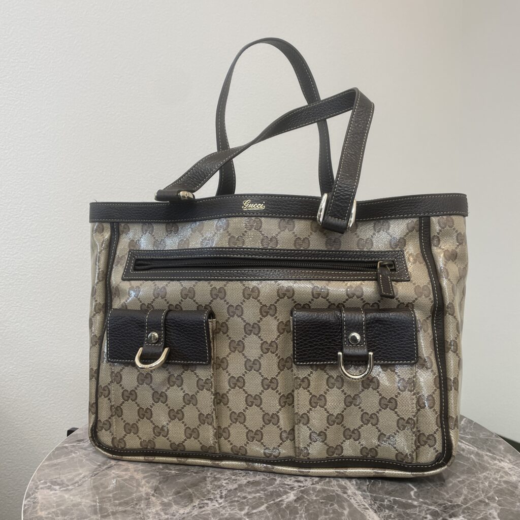 高松市でグッチ（GUCCI）アビーライン トートバッグを高価買取。GGクリスタルの査定なら。