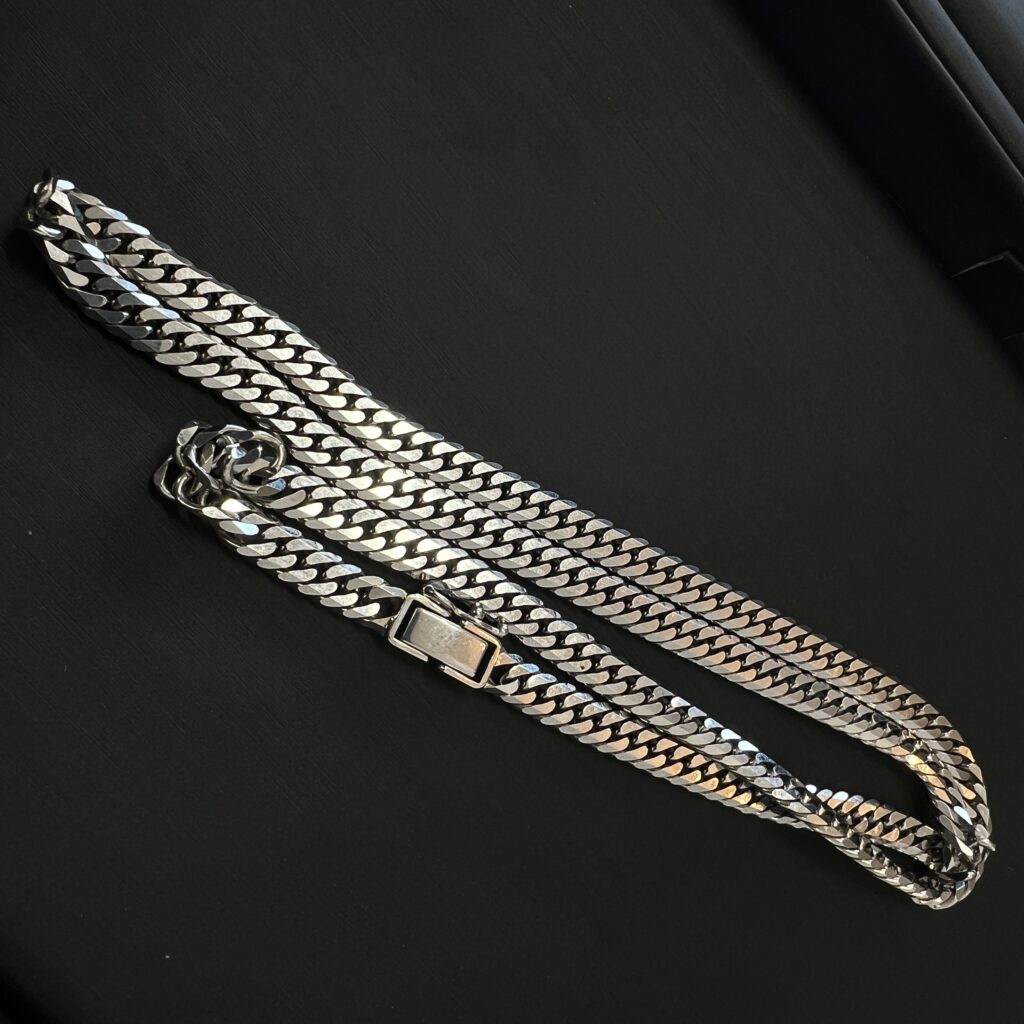 高松市でプラチナ Pt850 喜平ネックレスを高価買取。貴金属・地金の査定なら。