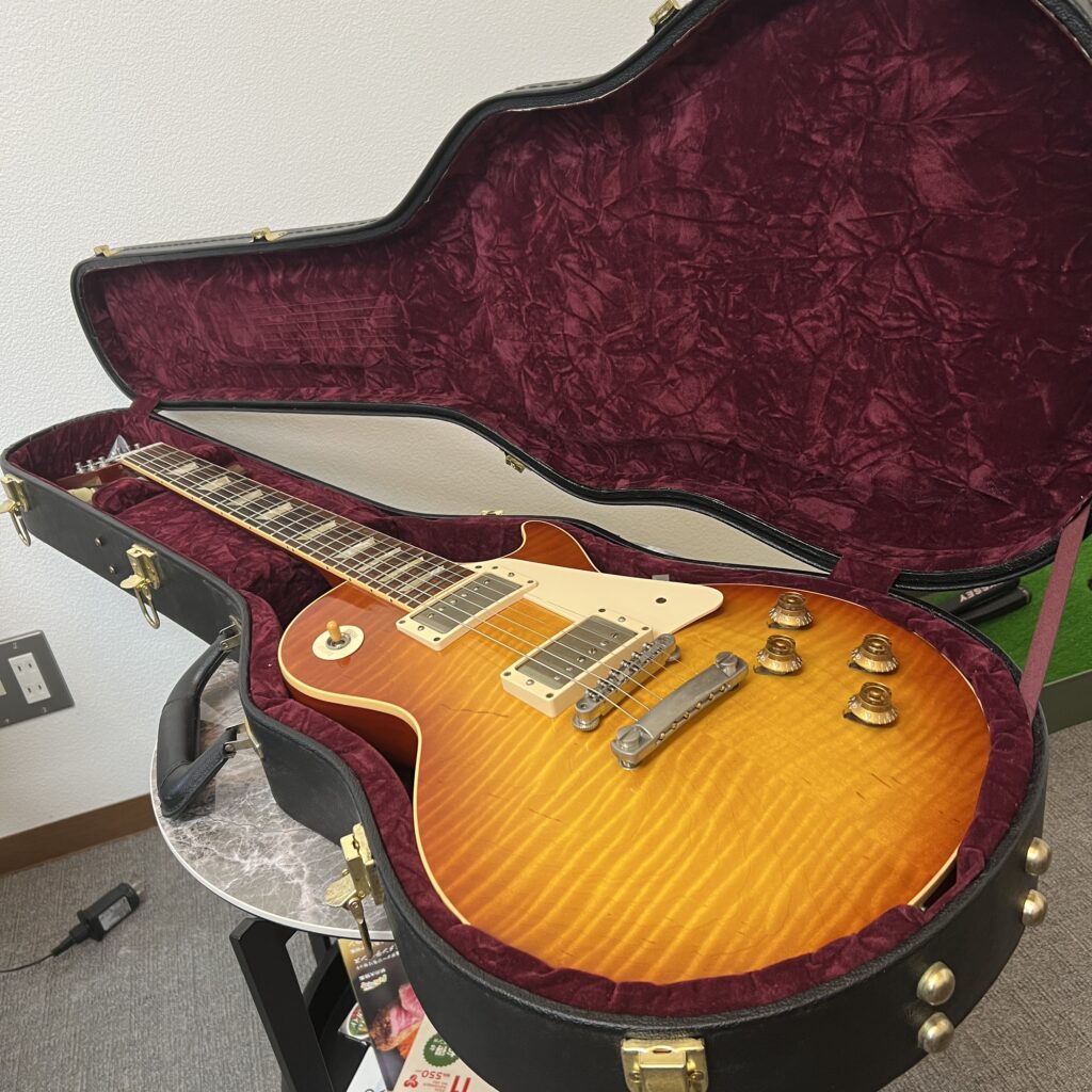 高松市のトレリバで買取したエレキギター（レスポールタイプ）。楽器・中古釣具高価査定。