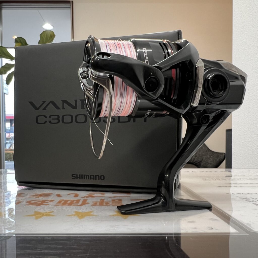 高松市のトレリバで買取したシマノのヴァンキッシュC3000SDH。スピニングリール。釣り具査定。