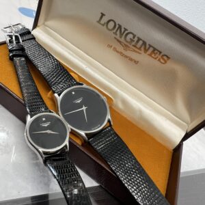 高松市のトレリバで買取したロンジンのペアウォッチ。Cal.847とCal.817搭載のブランド時計査定。