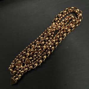 高松市のトレリバで買取したK18（18金）ネックレスの画像。貴金属・金の査定実績。