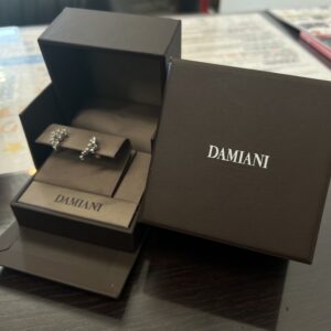 さぬき市のお客様も納得!ダミアーニのミモザダイヤモンドピアス750WG買取。
