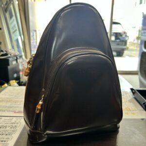 高松市のトレリバで買取したグッチのバンブーミニリュック 内側ベタつきありの画像