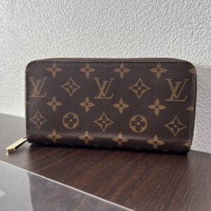 高松市のトレリバで買取したルイヴィトン モノグラム ジッピーウォレット長財布中古美品の画像