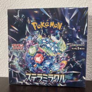 高松市のトレリバで買取したポケモンカード ステラミラクル 未開封BOX シュリンク付の画像