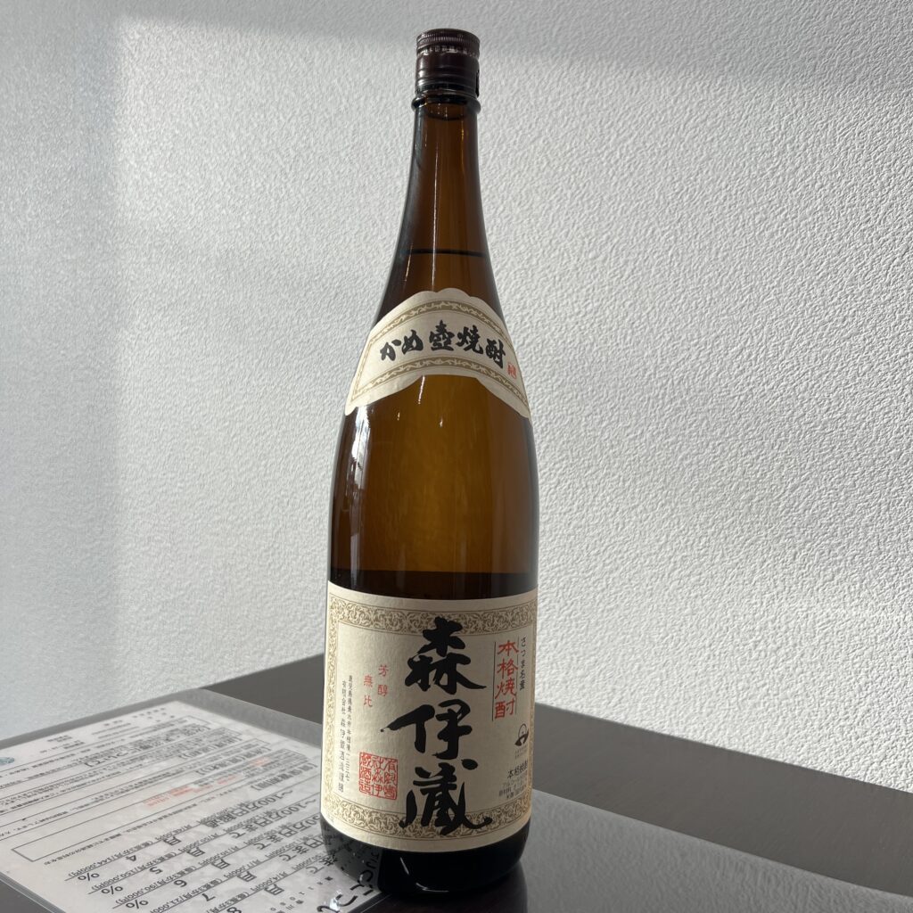 高松市のトレリバで買取したかめ壺焼酎 森伊蔵 1800ml 未開封の画像